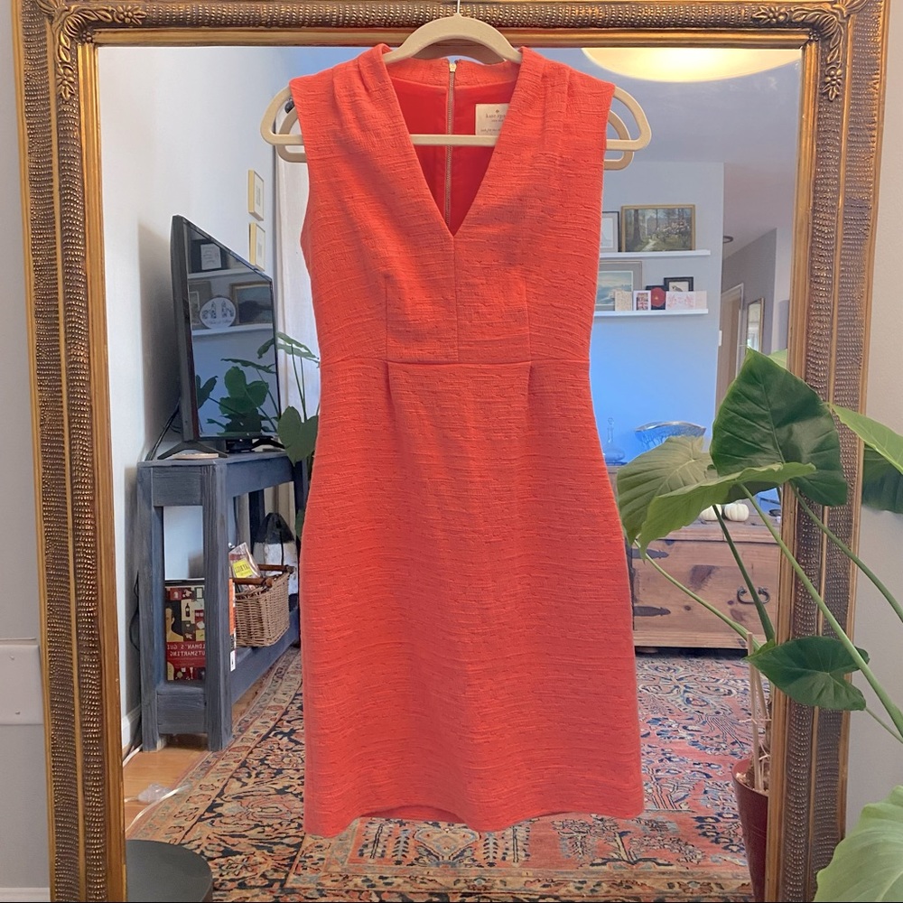Coral size 2 Kate Spade  Gwendolyn shift Dress